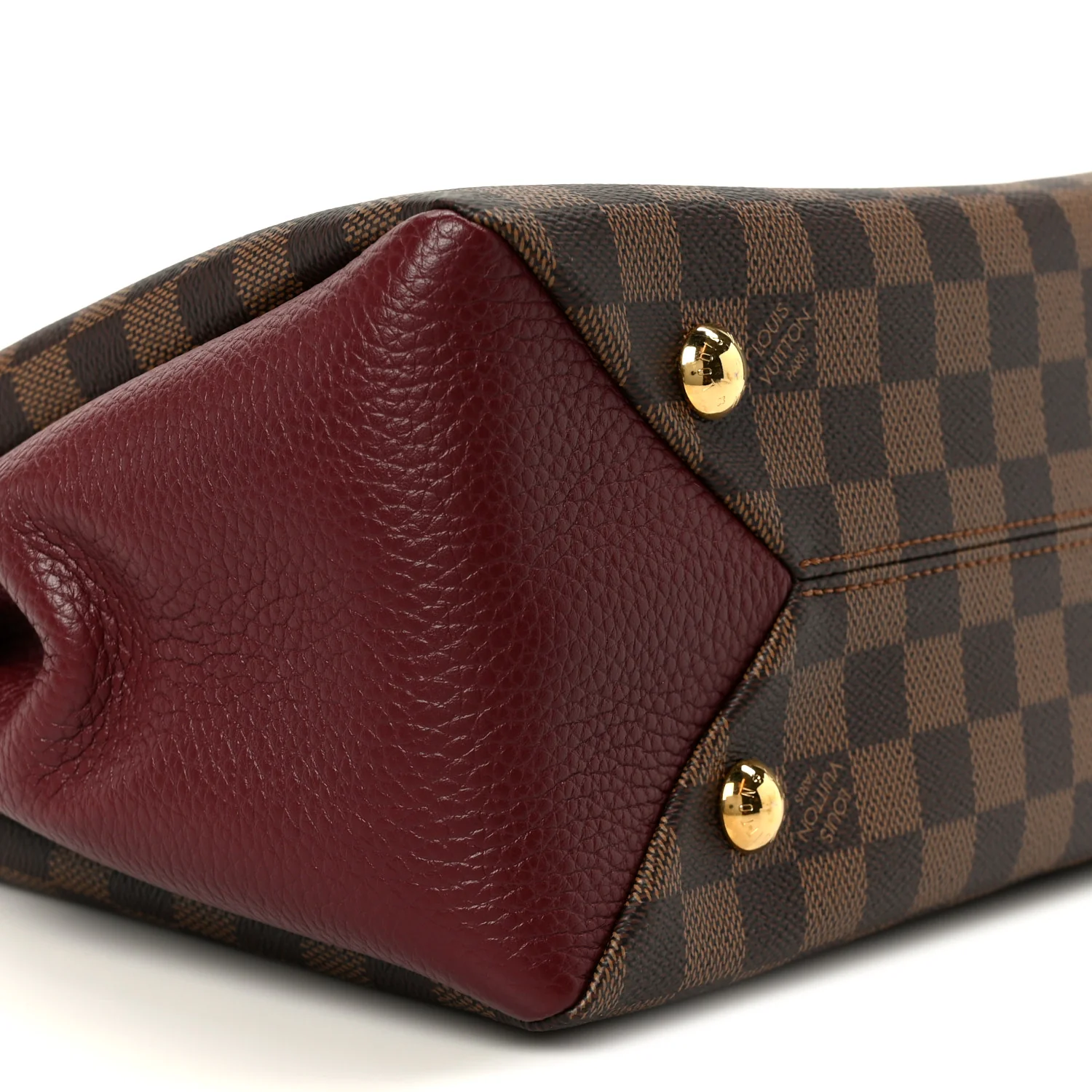 Damier Ebene Cuir Taurillon Brittany Bordeaux - Image 9