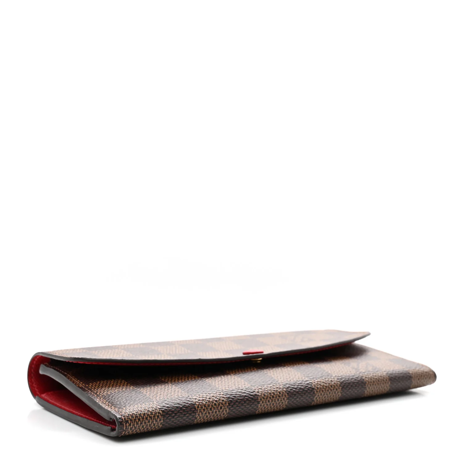 Damier Ebene Emilie Wallet Red - Image 4