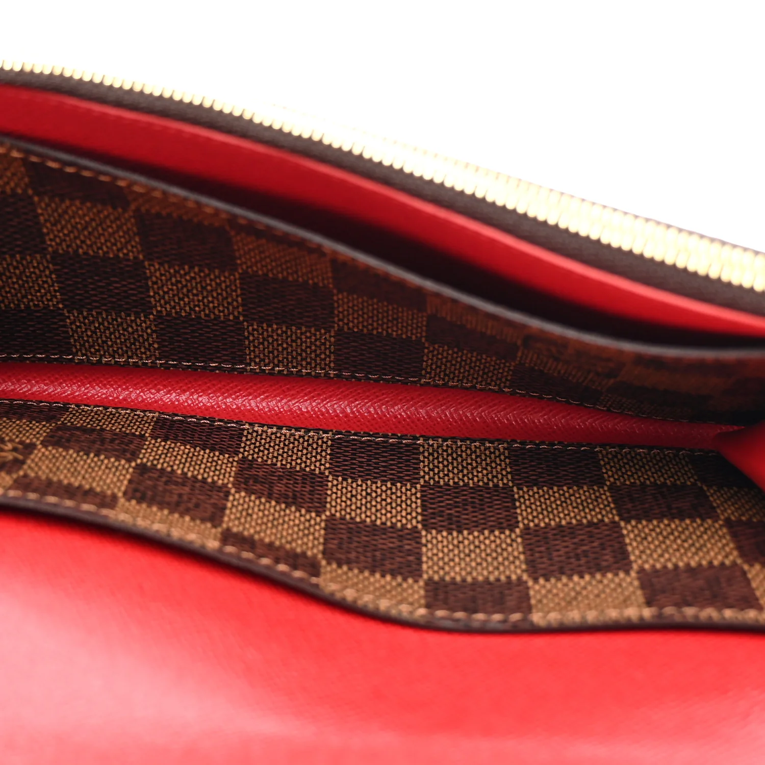 Damier Ebene Emilie Wallet Red - Image 5