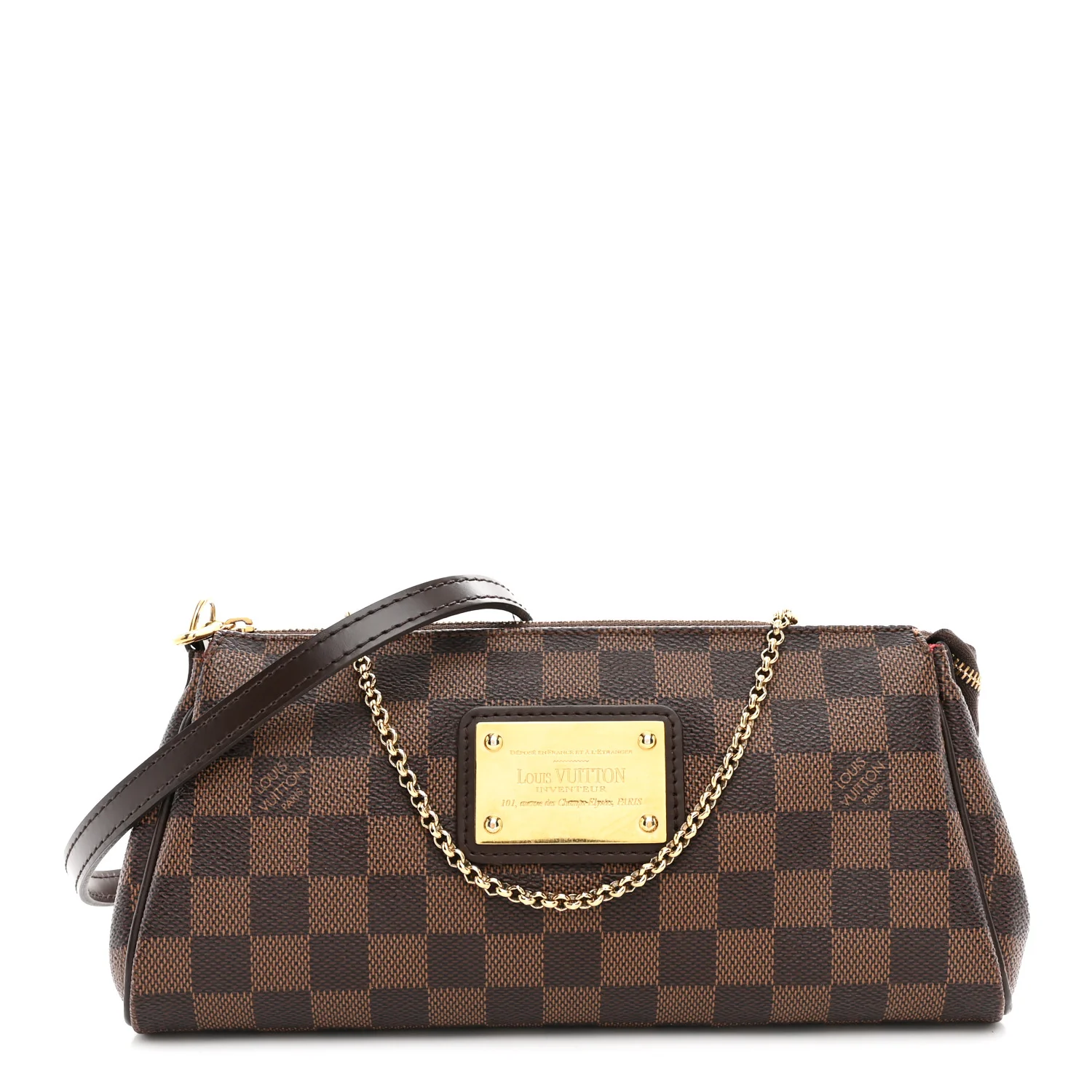 Damier Ebene Eva Clutch