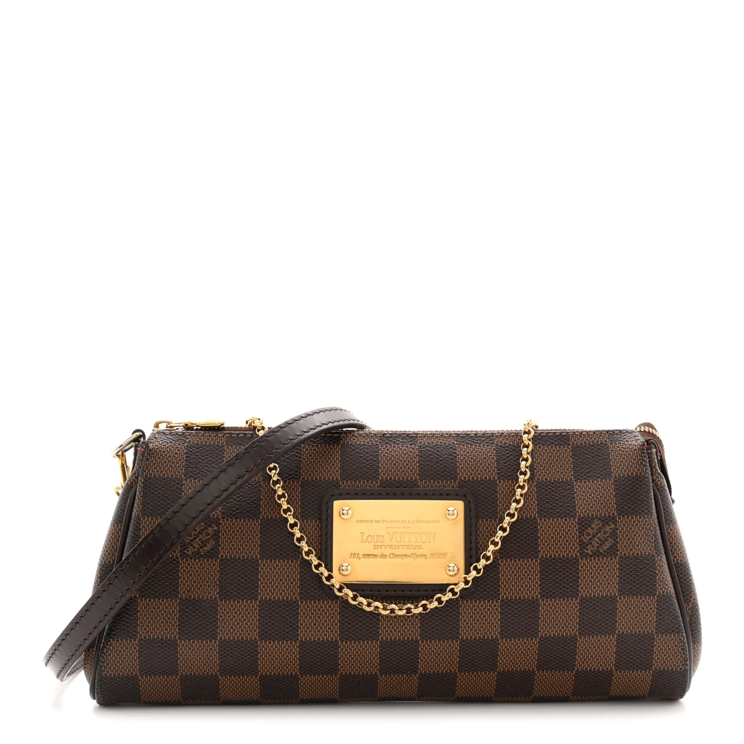 Damier Ebene Eva Clutch