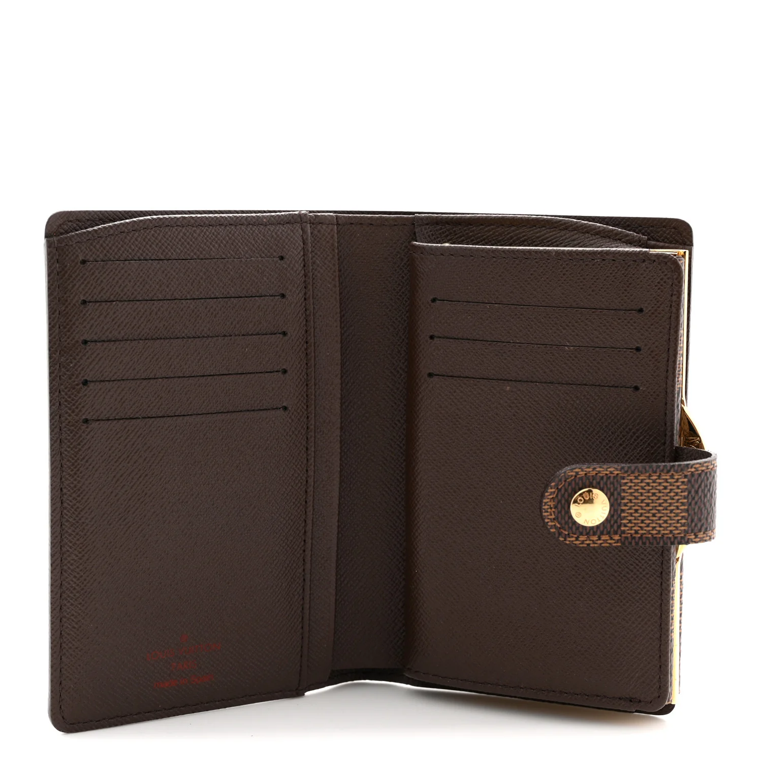 Damier Ebene French Purse Wallet - Image 5
