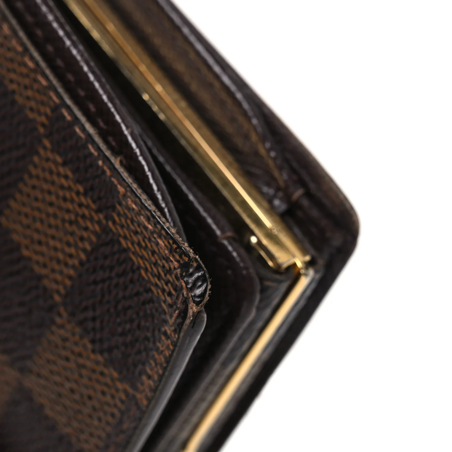 Damier Ebene French Purse Wallet - Image 11