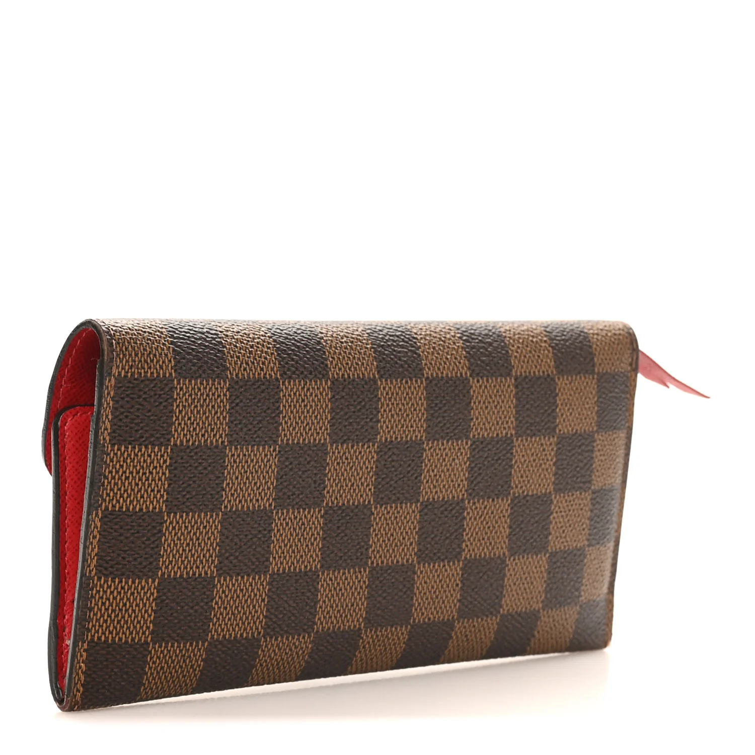 Damier Ebene Josephine Wallet Red - Image 3