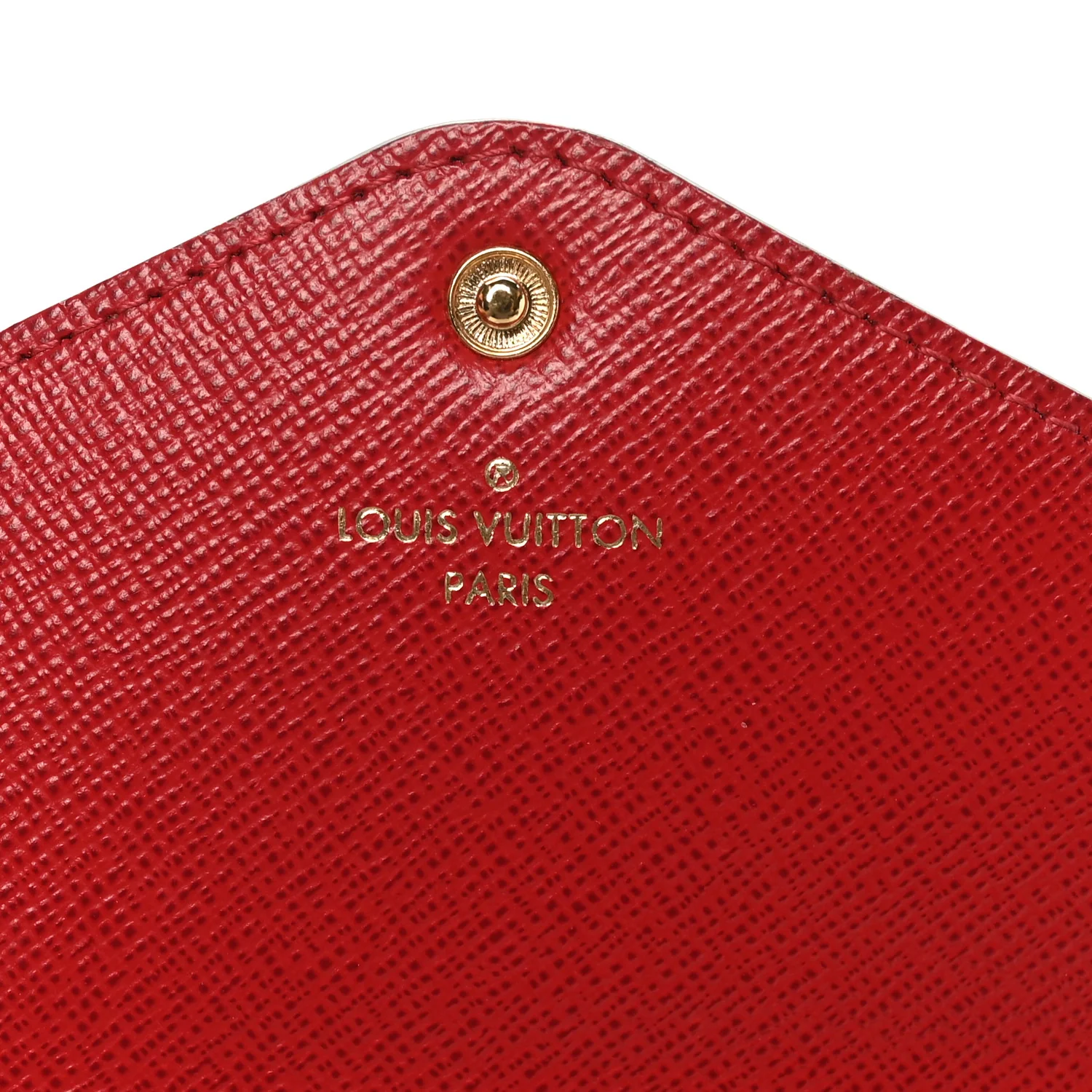 Damier Ebene Josephine Wallet Red - Image 6