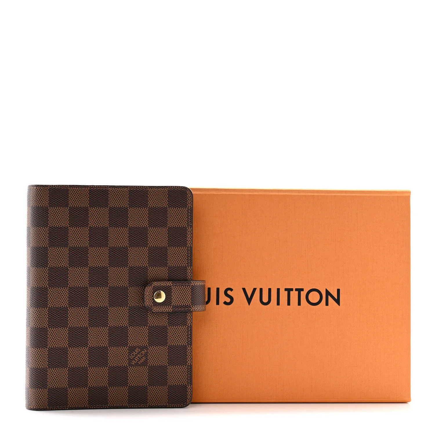 Damier Ebene Medium Ring Agenda Cover - Image 8