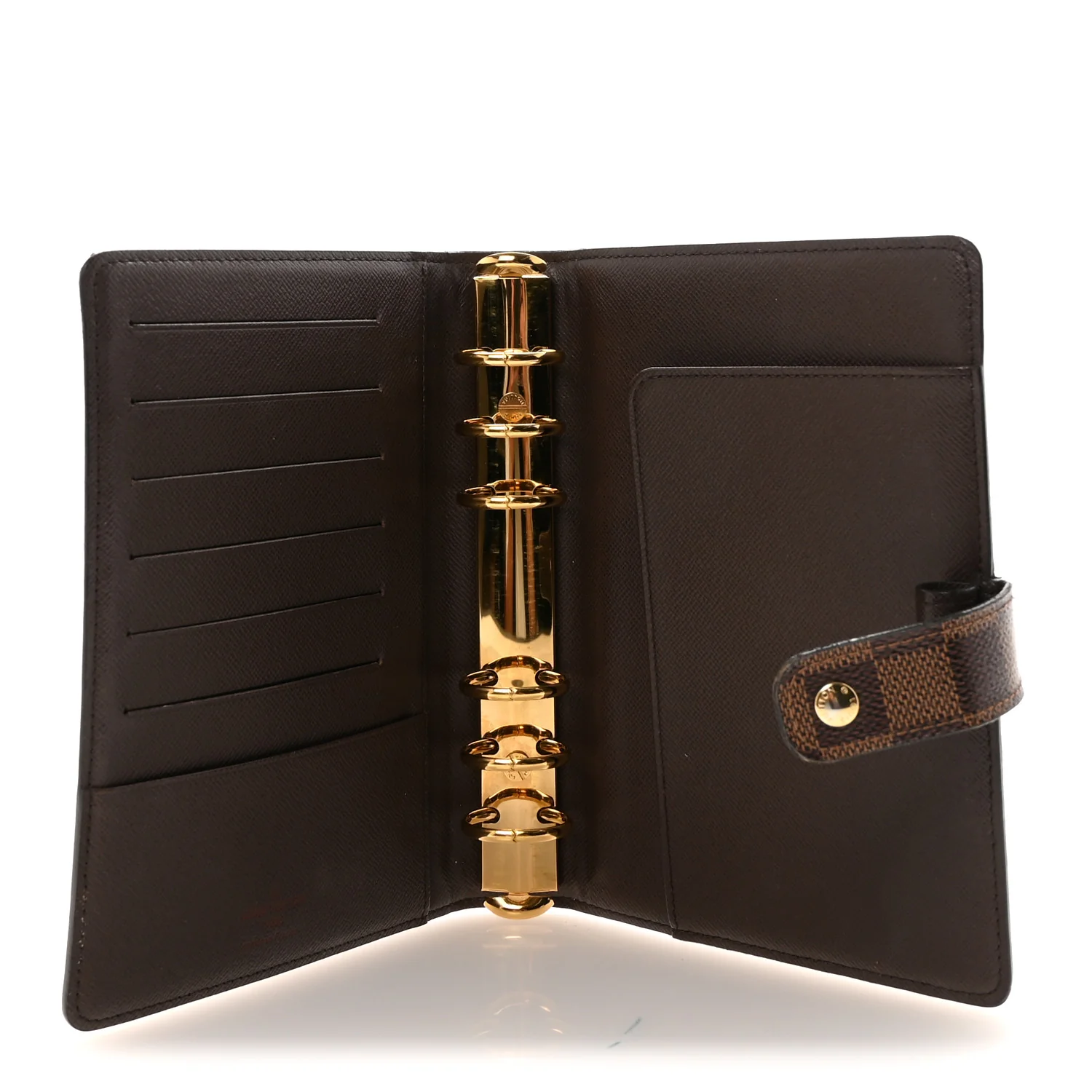 Damier Ebene Medium Ring Agenda Cover - Image 5