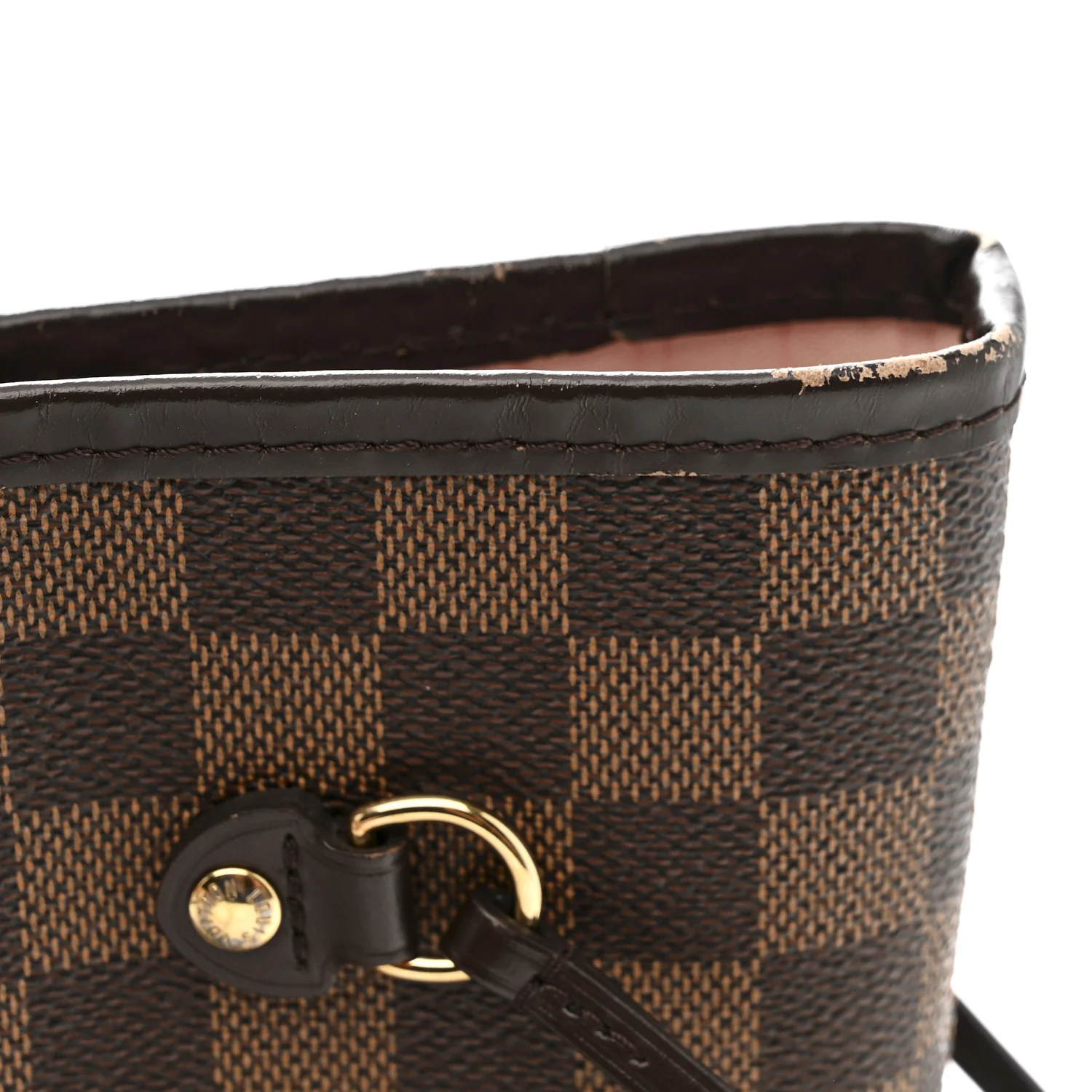 Damier Ebene Neo Neverfull MM Rose Ballerine - Image 12
