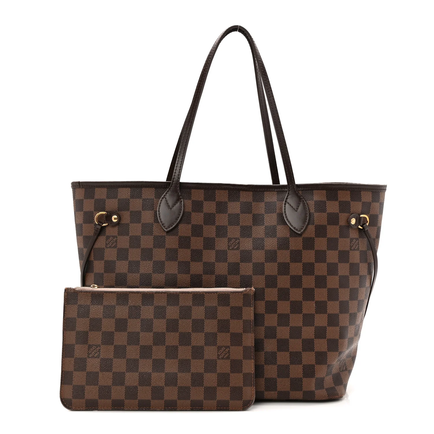 Damier Ebene Neo Neverfull MM Rose Ballerine - Image 3
