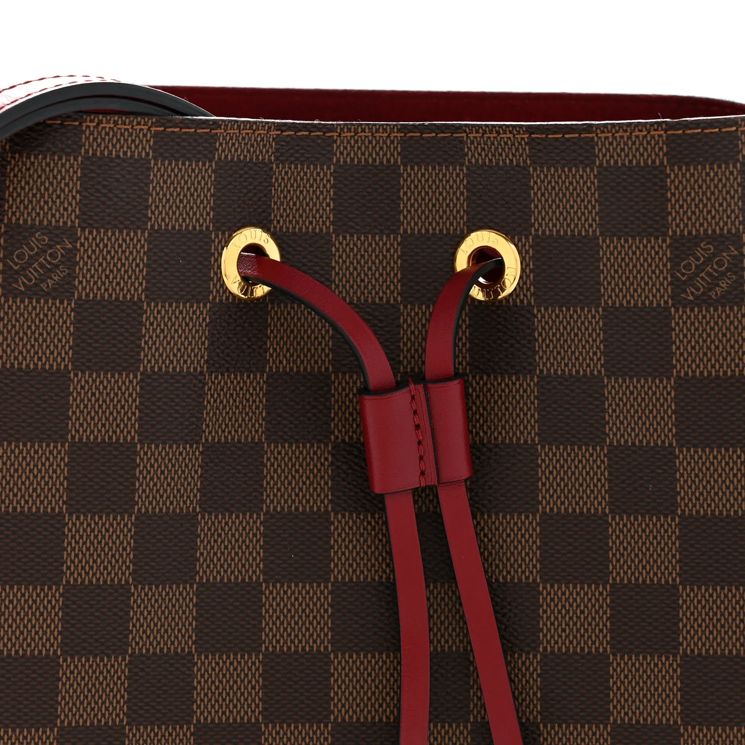 Damier Ebene Neonoe MM Cherry Berry - Image 9