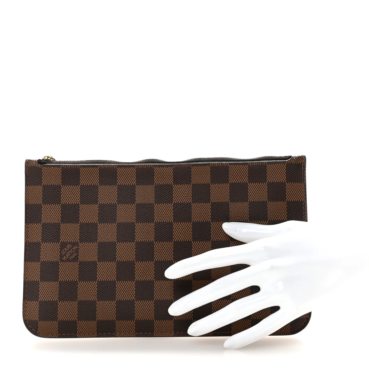 Damier Ebene Neverfull MM GM Pochette - Image 2