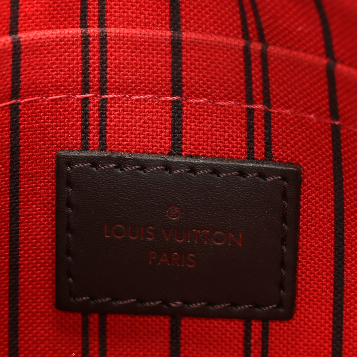 Damier Ebene Neverfull MM GM Pochette - Image 6