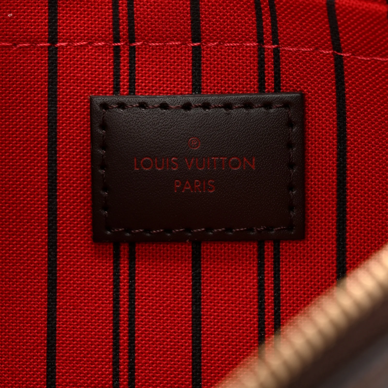 Damier Ebene Neverfull MM GM Pochette - Image 6