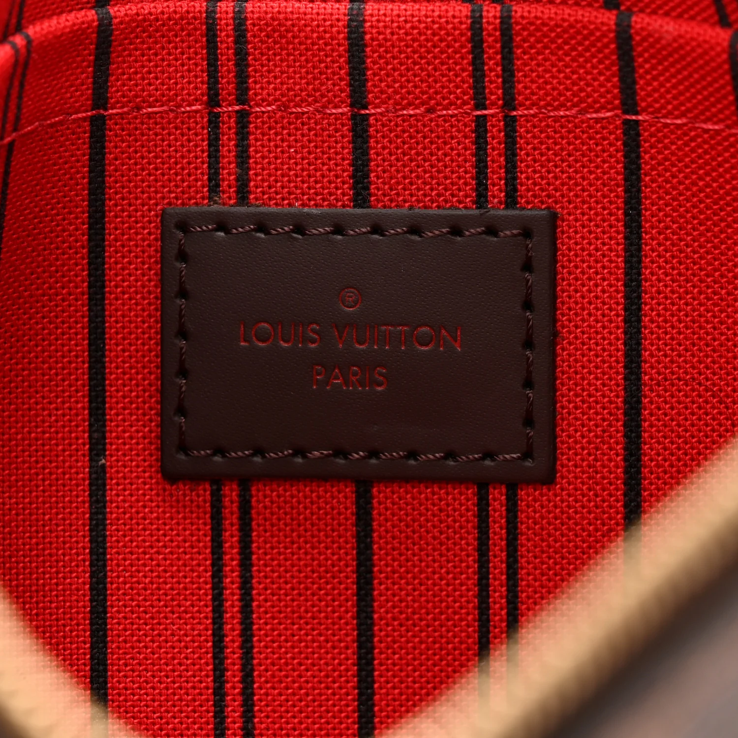 Damier Ebene Neverfull MM GM Pochette - Image 6