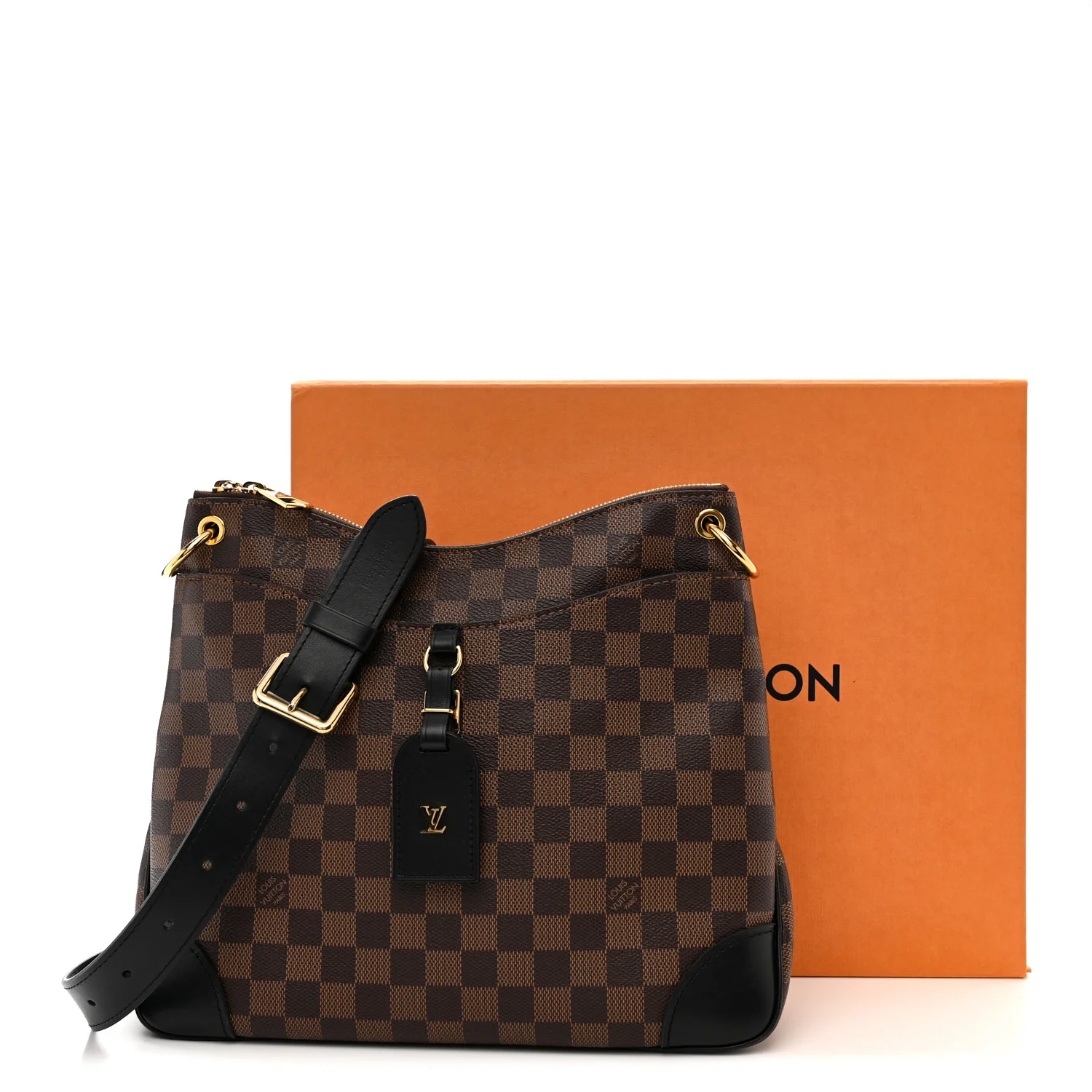 Damier Ebene Odeon MM Black - Image 10