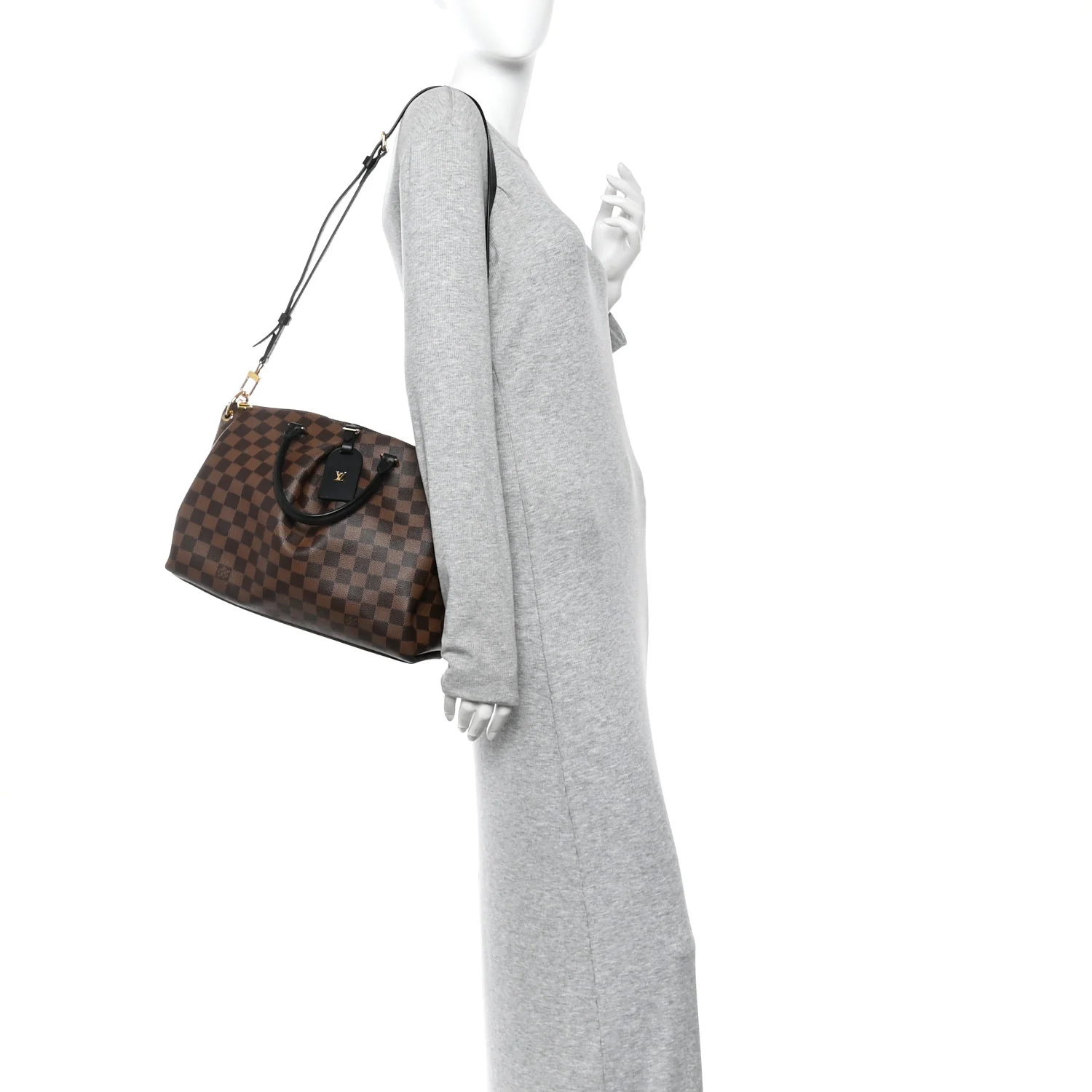 Damier Ebene Odeon Tote MM Black - Image 2