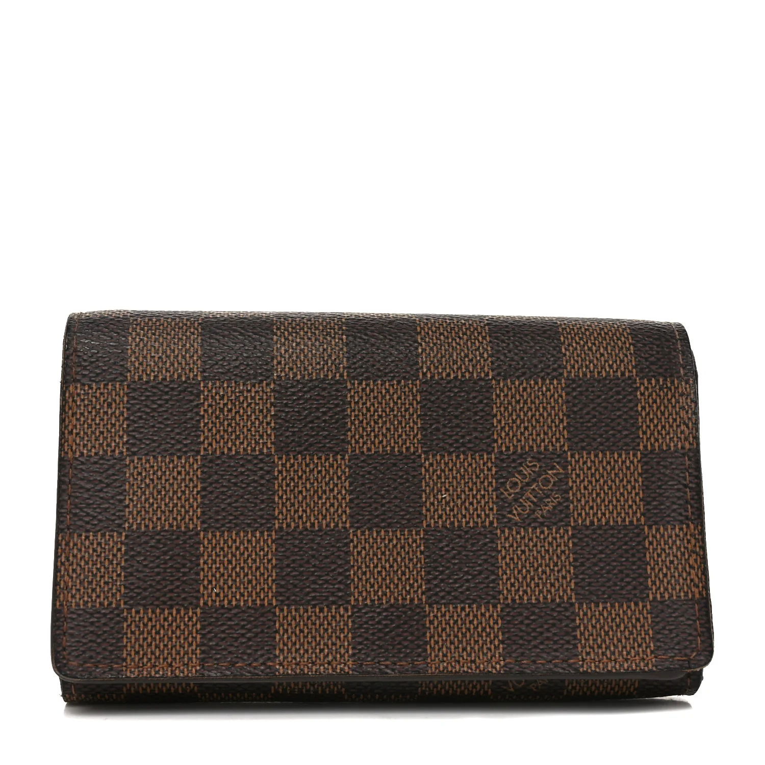 Damier Ebene Porte-Monnaie Billets Tresor Wallet