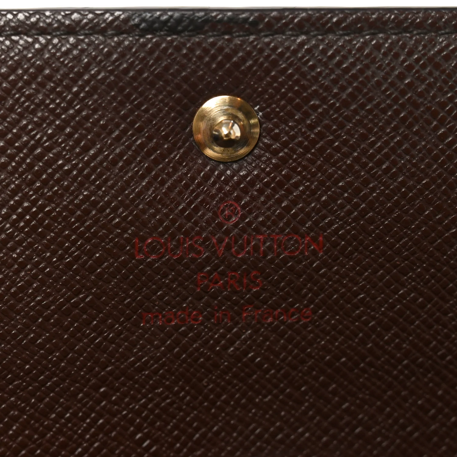 Damier Ebene Porte Tresor Etui Papier Wallet - Image 6