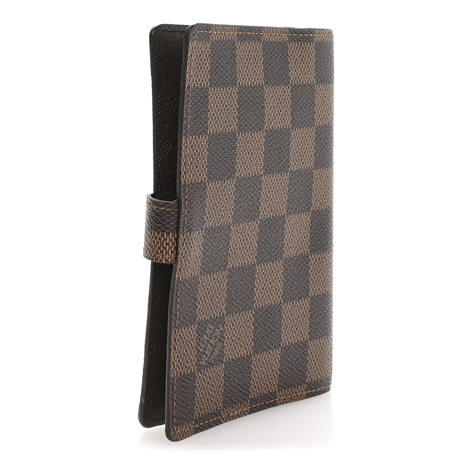 Damier Ebene Small Ring Agenda Cover - Image 3