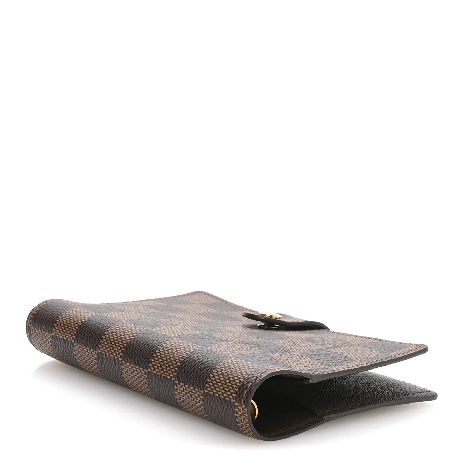 Damier Ebene Small Ring Agenda Cover - Image 4