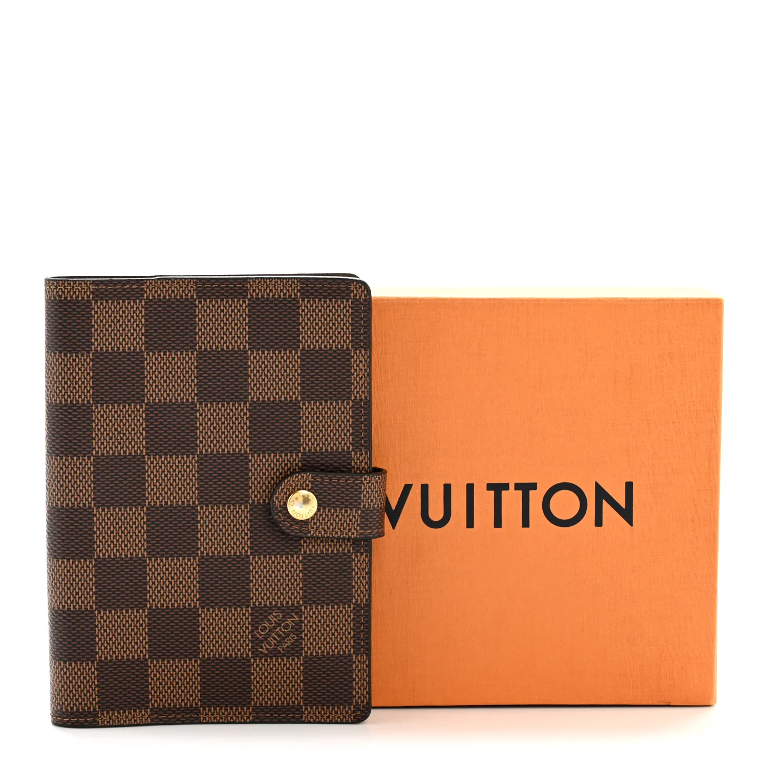 Damier Ebene Small Ring Agenda Cover - Image 10