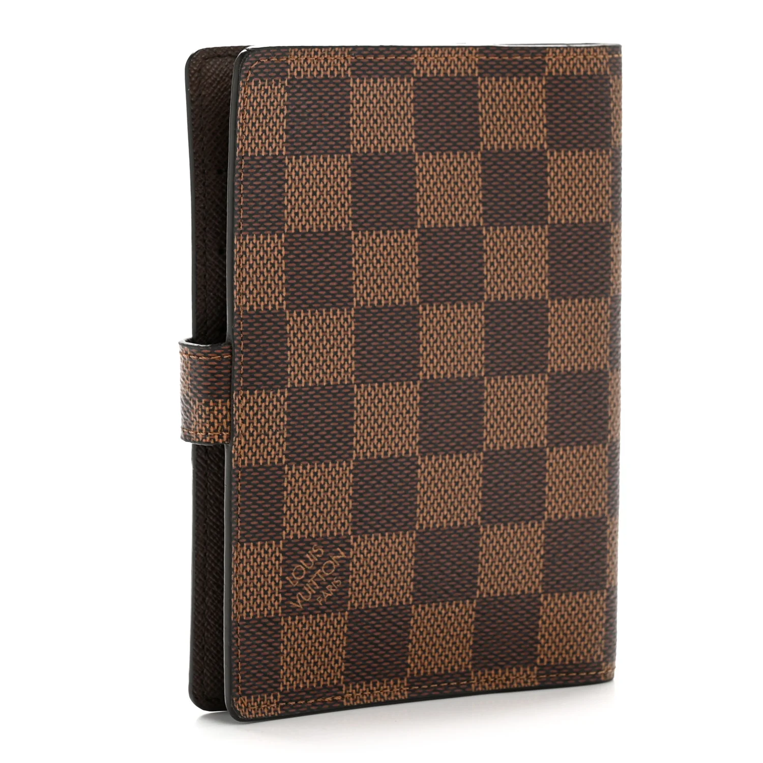 Damier Ebene Small Ring Agenda Cover - Image 3