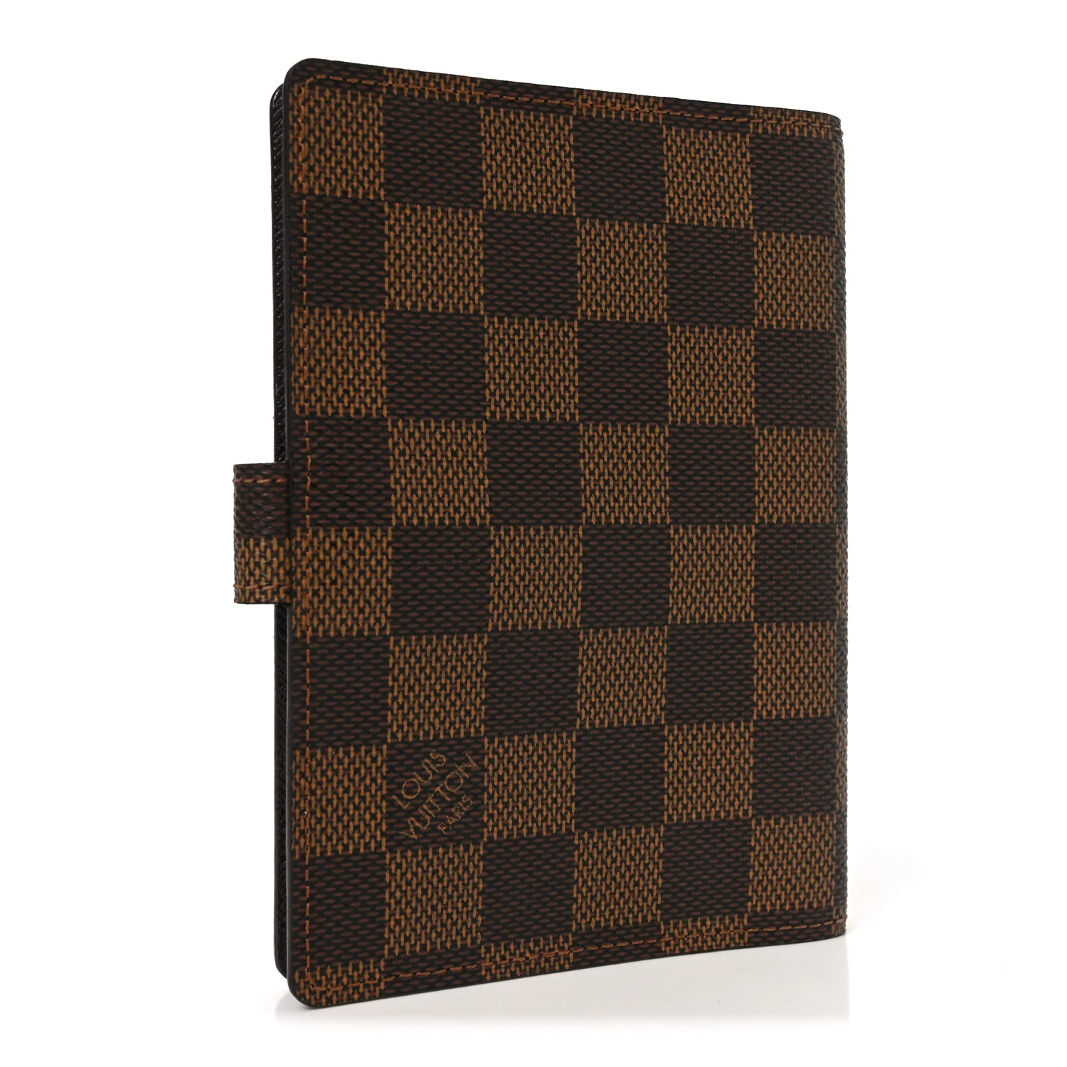Damier Ebene Small Ring Agenda Cover - Image 3