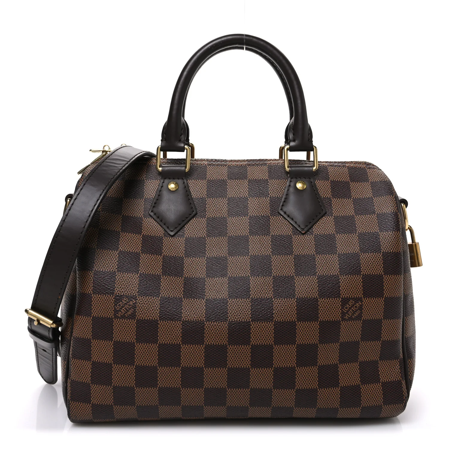 Damier Ebene Speedy Bandouliere 25