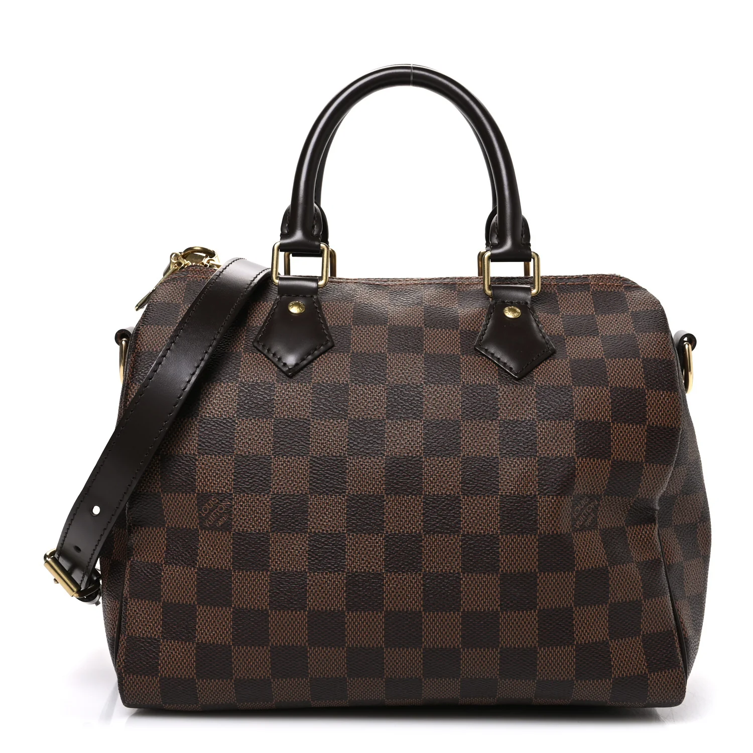 Damier Ebene Speedy Bandouliere 25