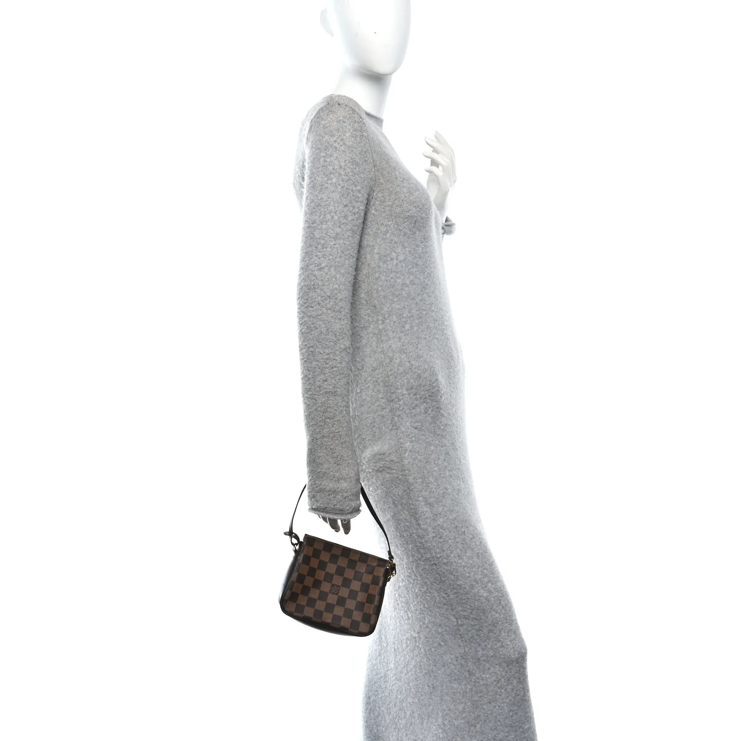 Damier Ebene Trousse Make Up Bag Pochette - Image 2