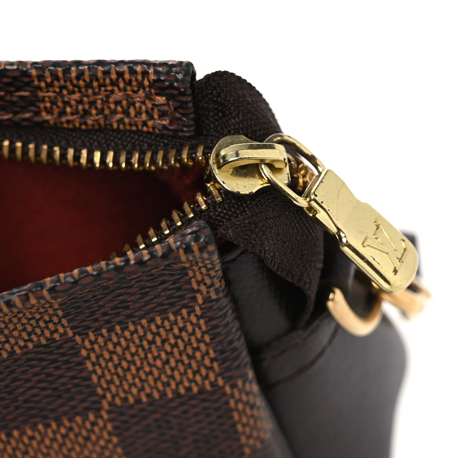 Damier Ebene Trousse Make Up Bag Pochette - Image 12