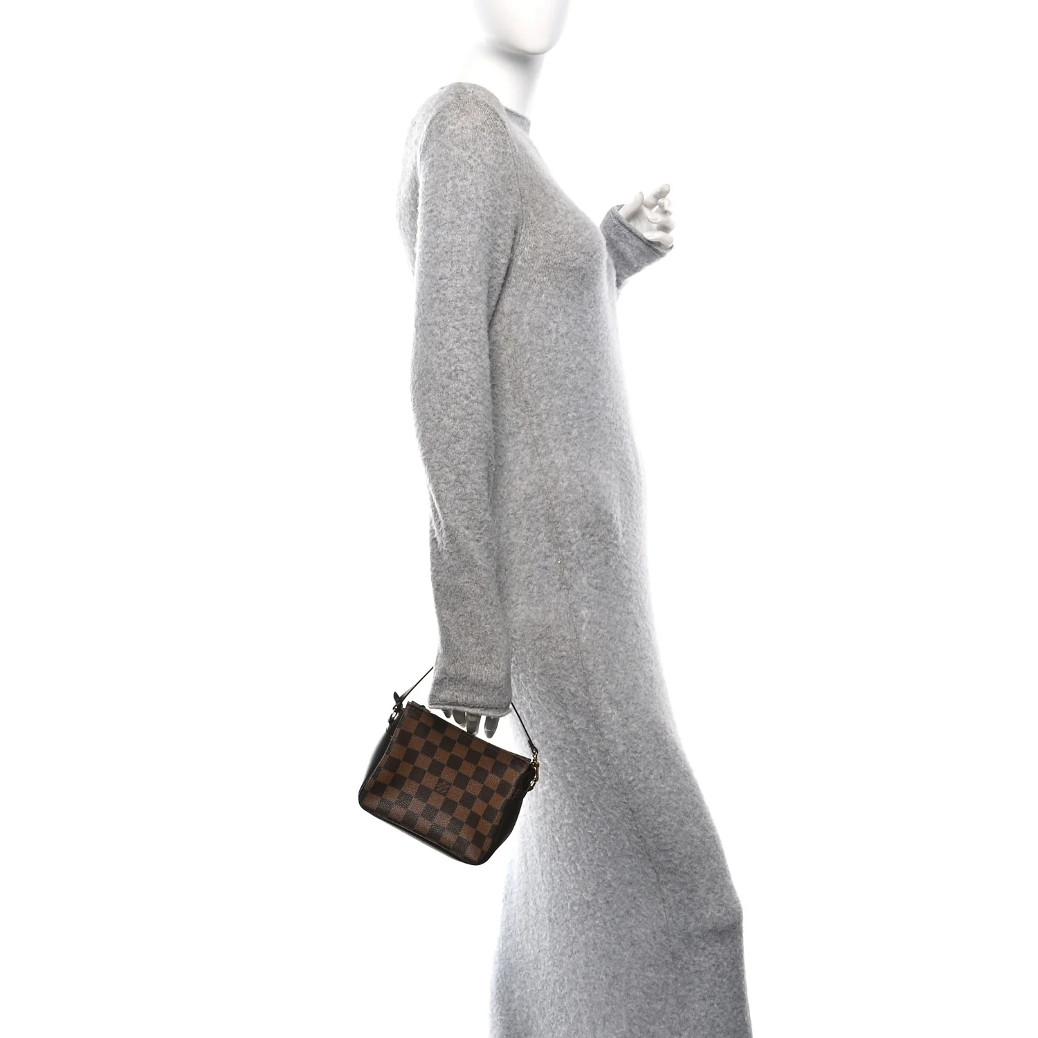 Damier Ebene Trousse Make Up Bag Pochette - Image 2