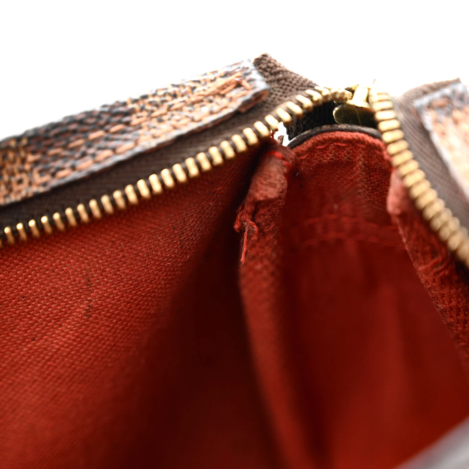 Damier Ebene Trousse Make Up Bag Pochette - Image 10