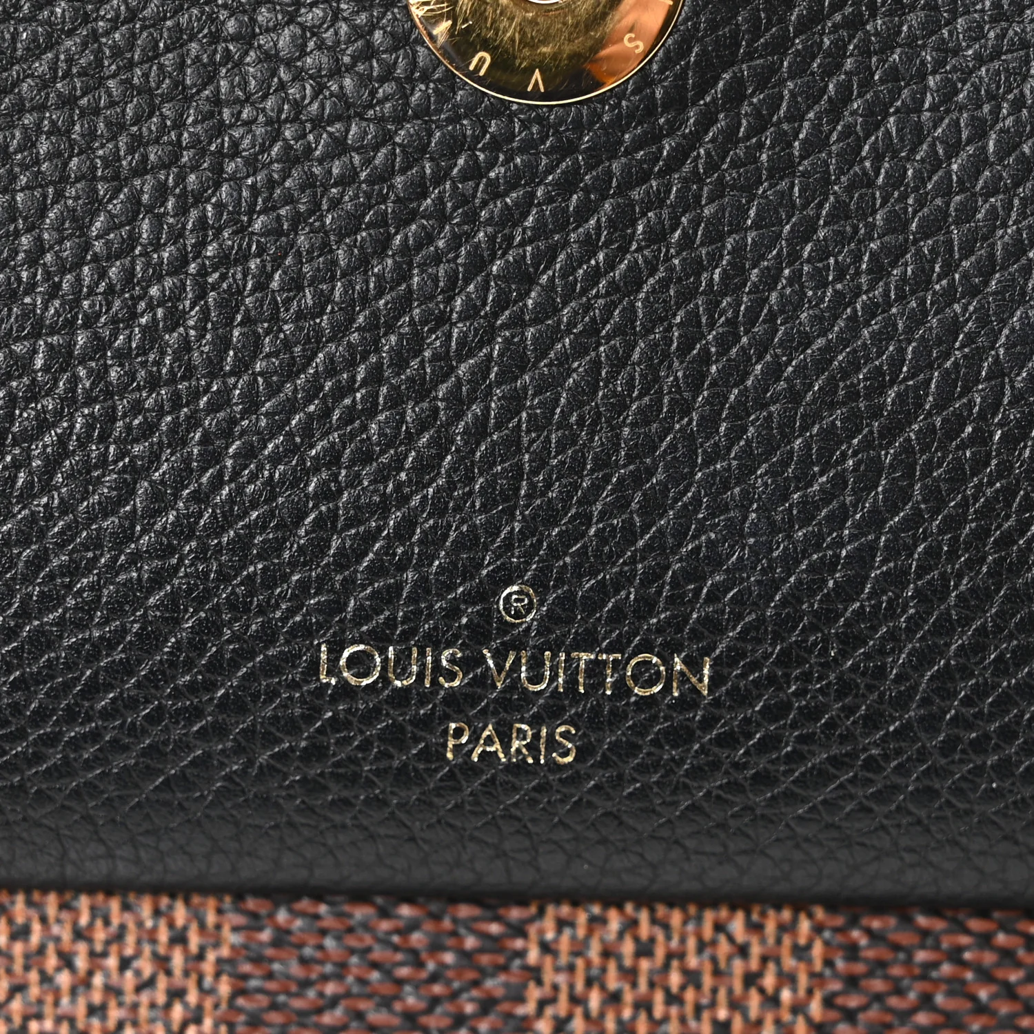 Damier Ebene Vavin Chain Wallet Black - Image 11