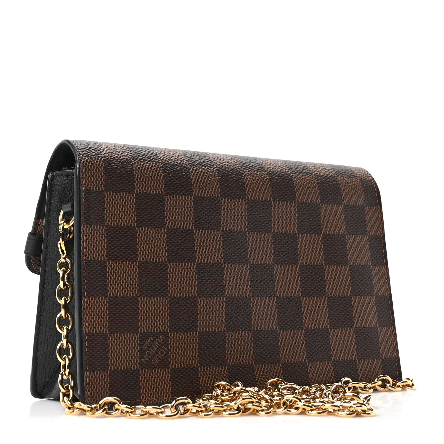 Damier Ebene Vavin Chain Wallet Black - Image 5