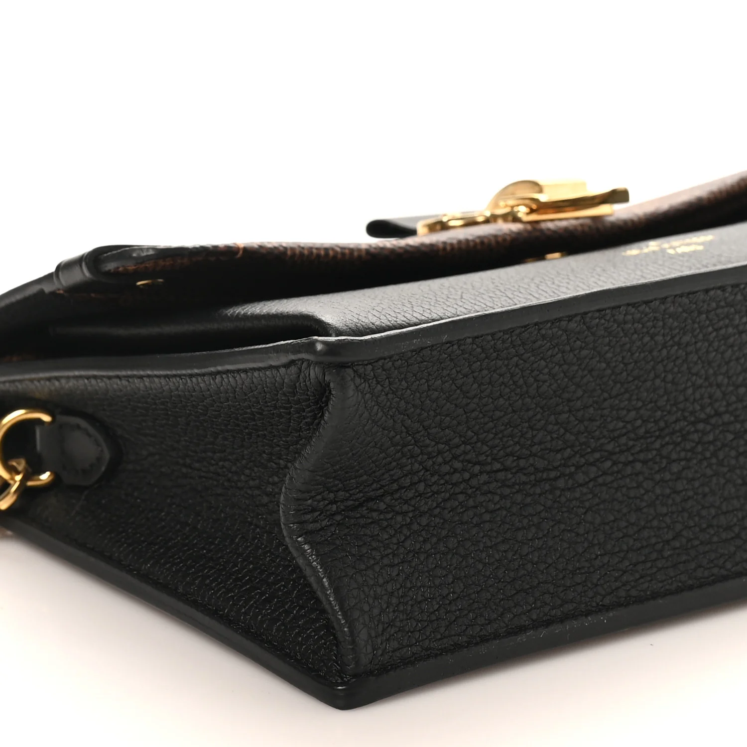 Damier Ebene Vavin Chain Wallet Black - Image 8