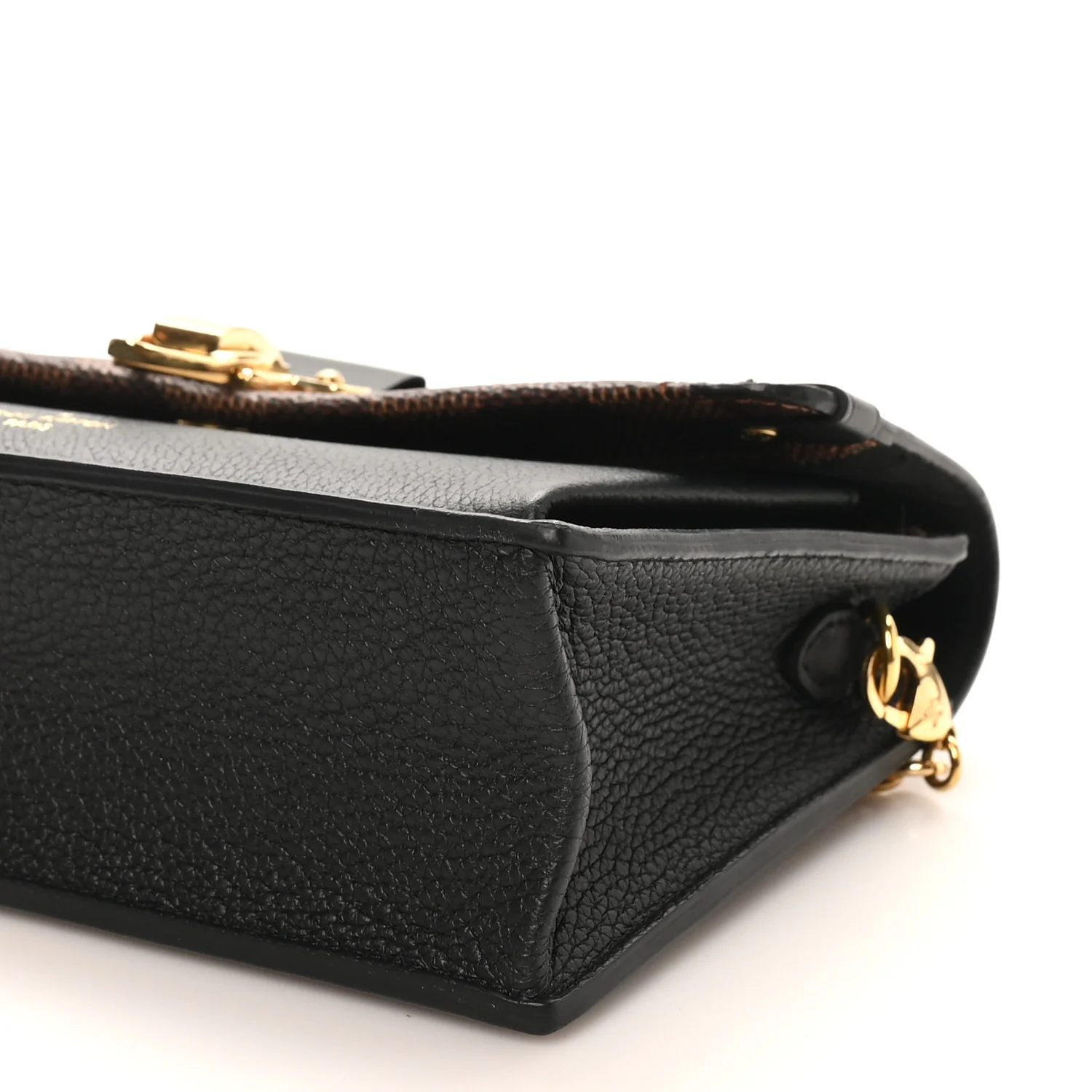 Damier Ebene Vavin Chain Wallet Black - Image 9