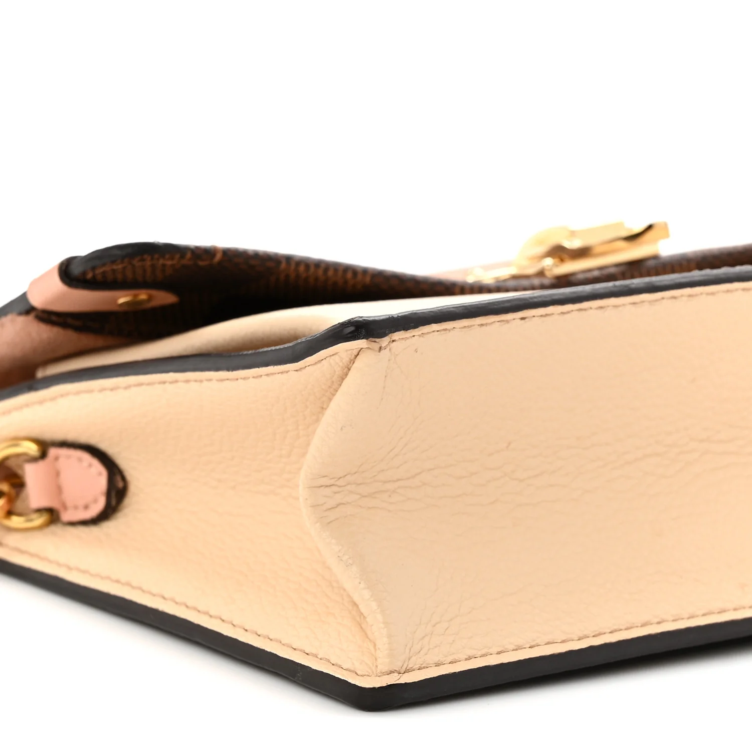 Damier Ebene Vavin Chain Wallet Creme - Image 8