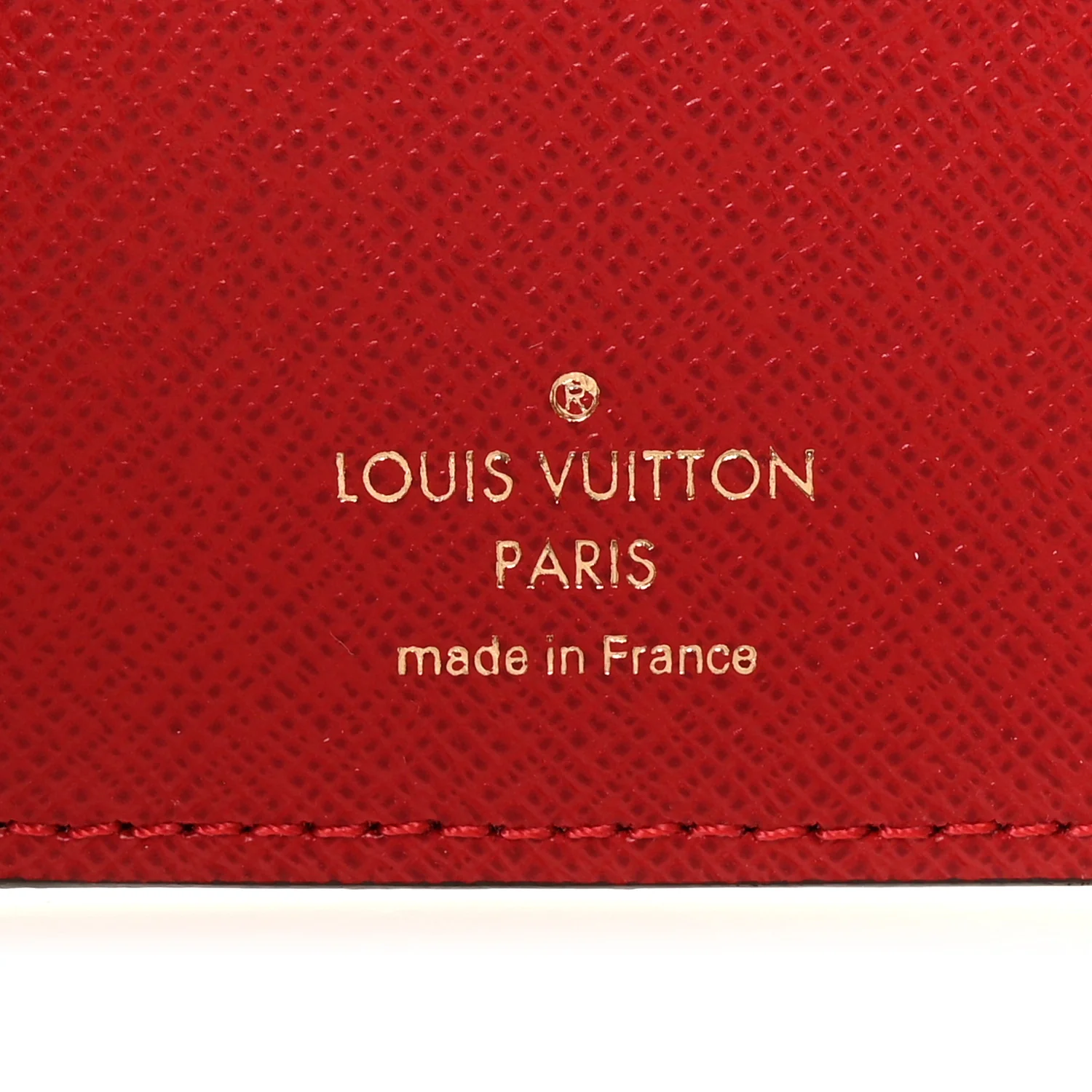Damier Ebene Victorine Wallet Cherry - Image 6