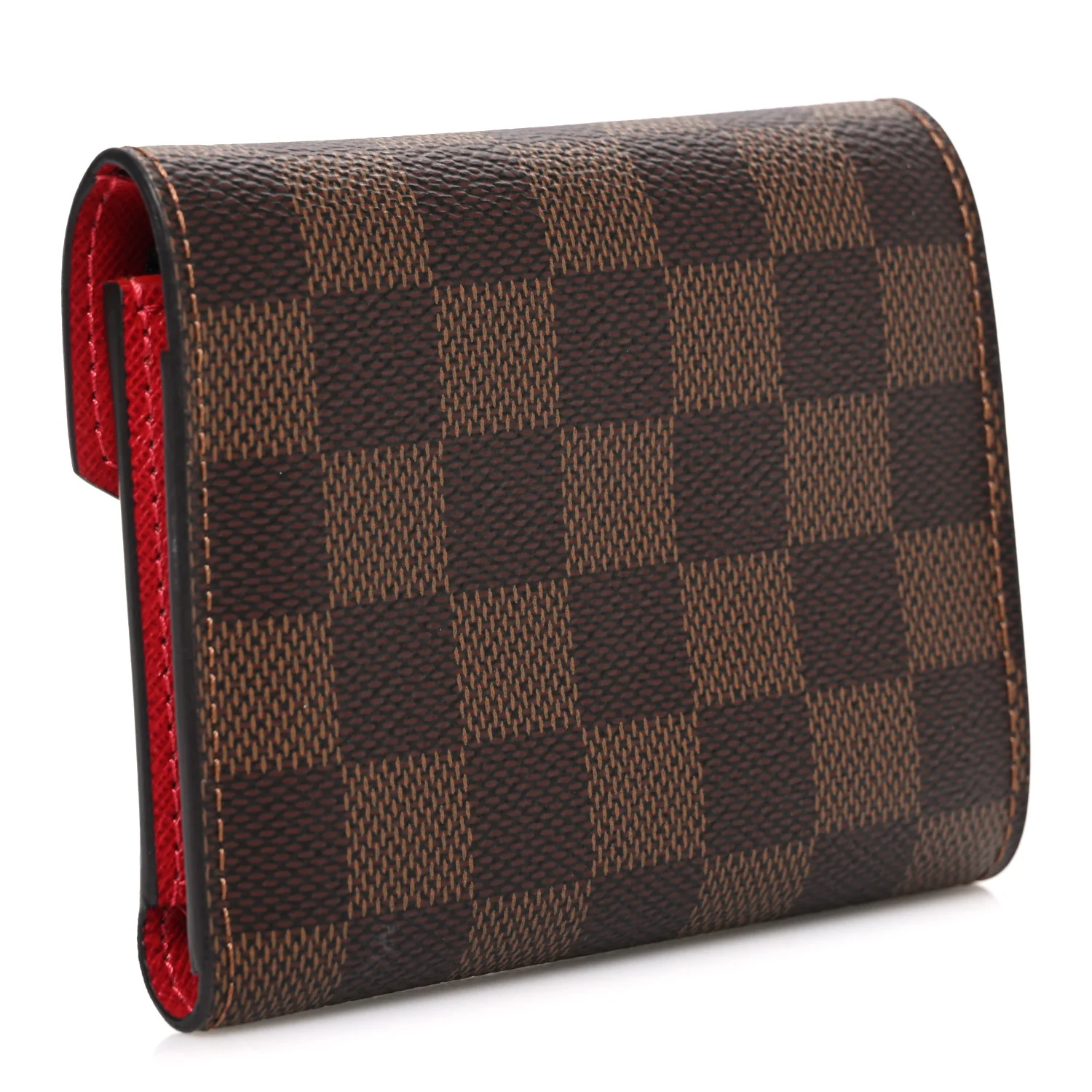 Damier Ebene Victorine Wallet Red - Image 3