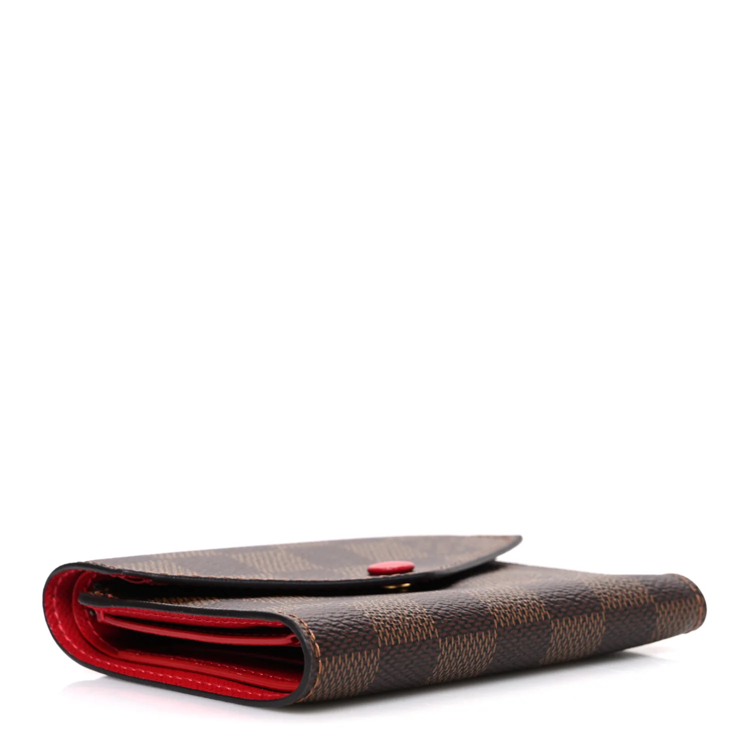 Damier Ebene Victorine Wallet Red - Image 4