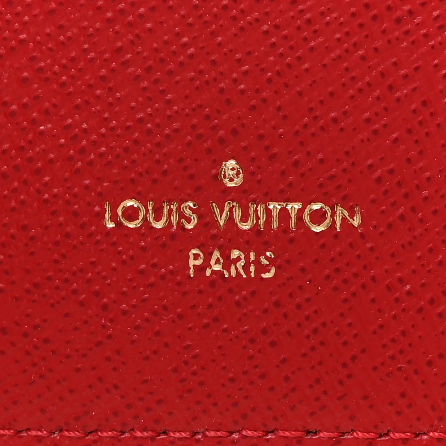 Damier Ebene Victorine Wallet Red - Image 6