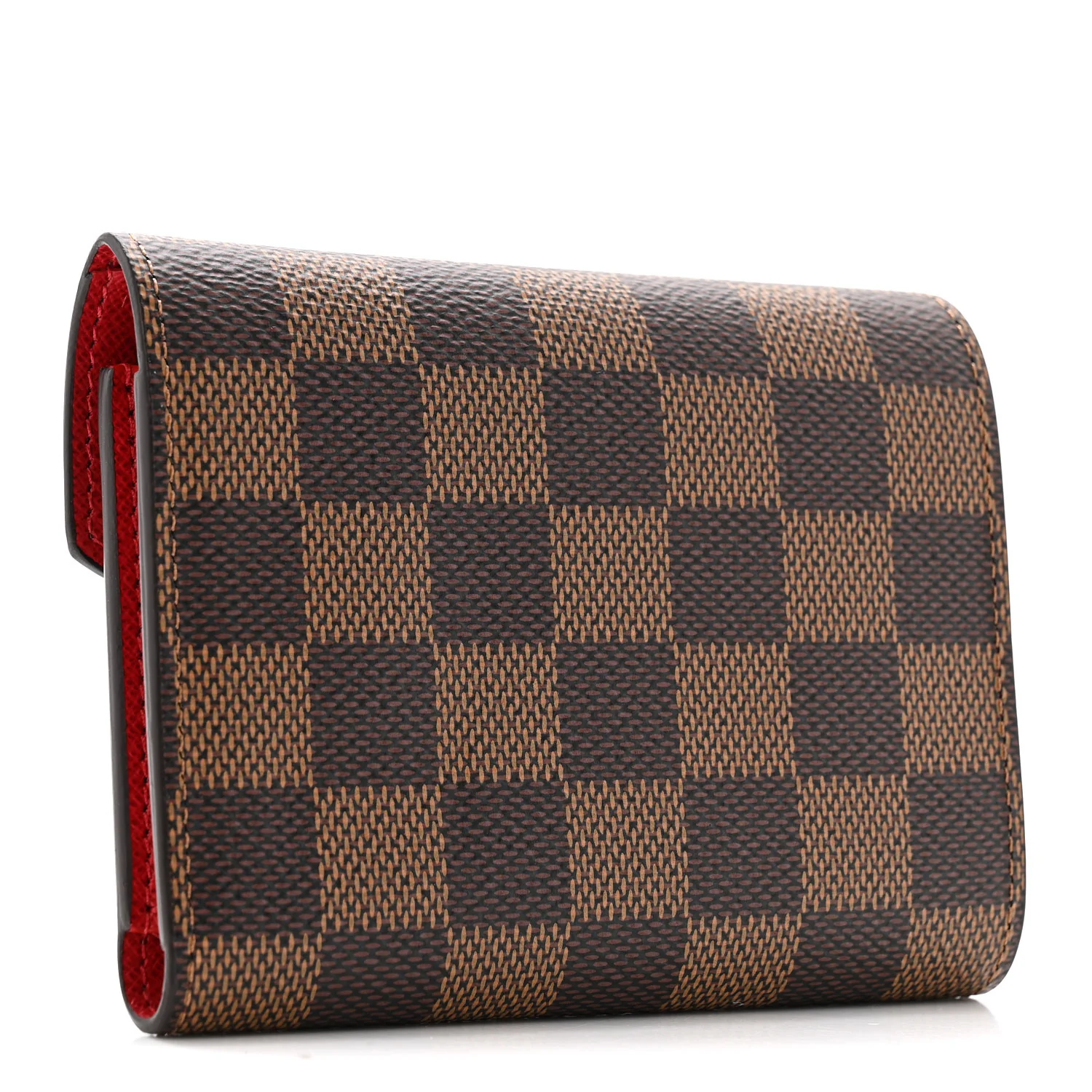 Damier Ebene Victorine Wallet Red - Image 3