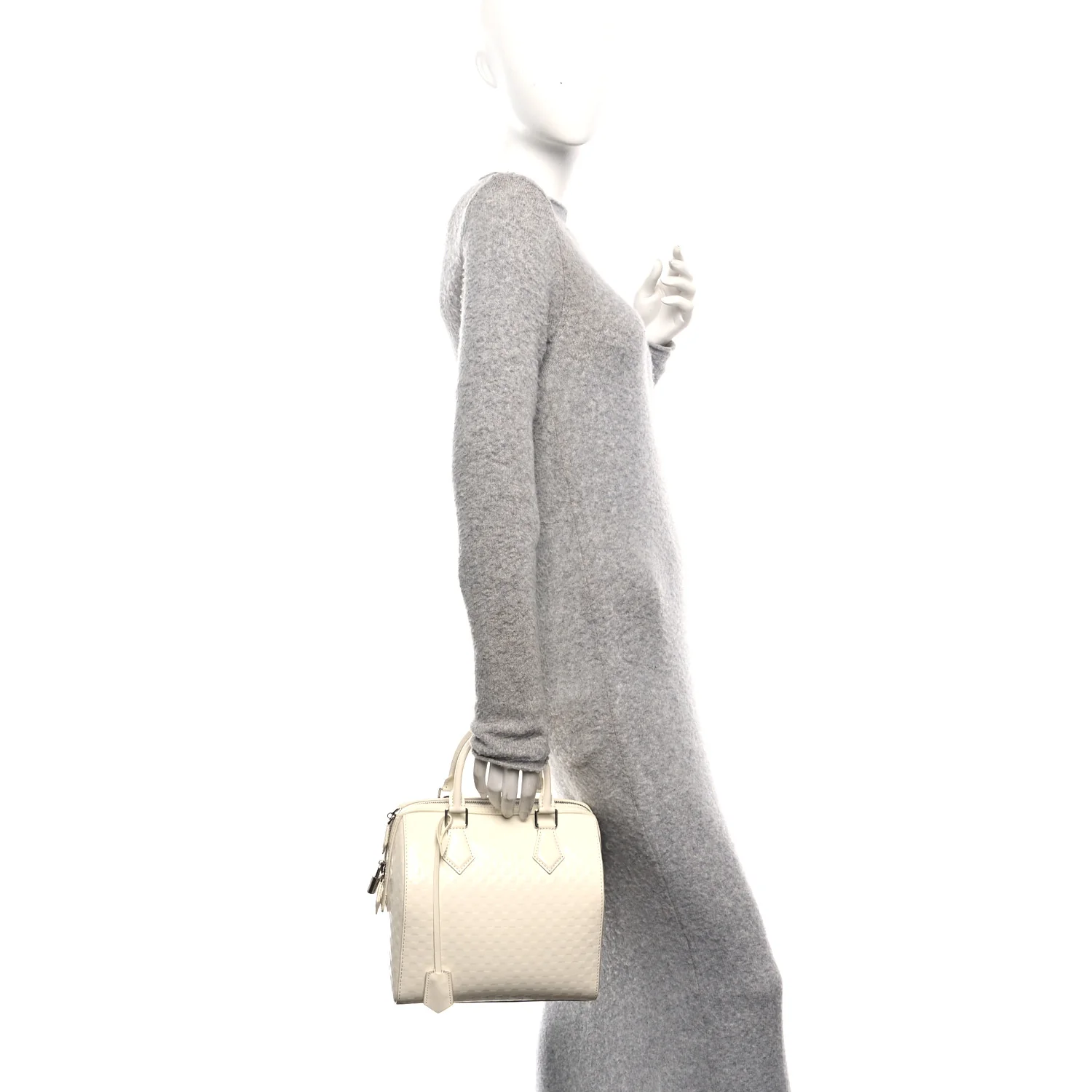 Damier Facette Speedy Cube MM Creme - Image 2