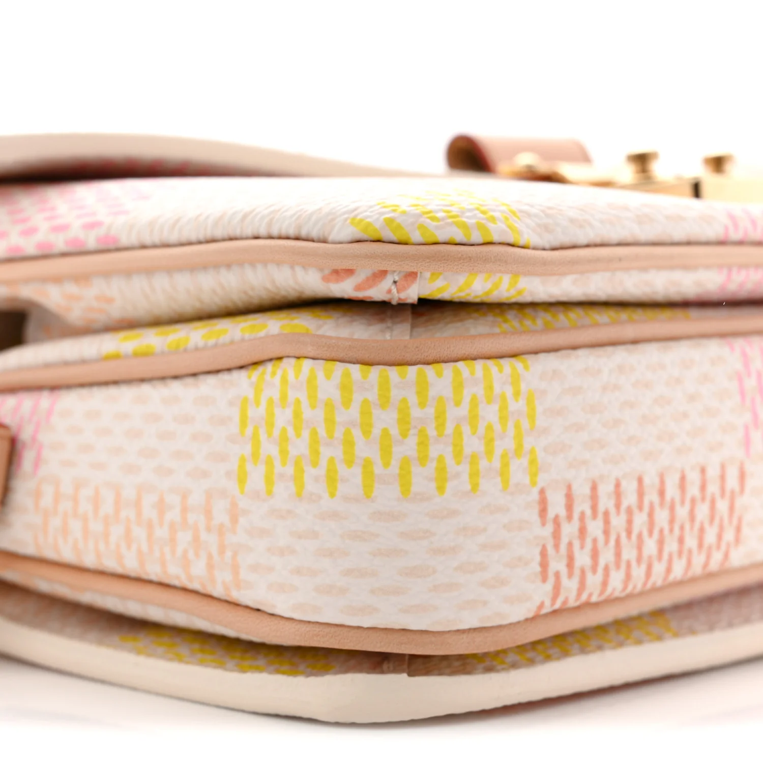 Damier Giant Pochette Metis East West Peach - Image 8