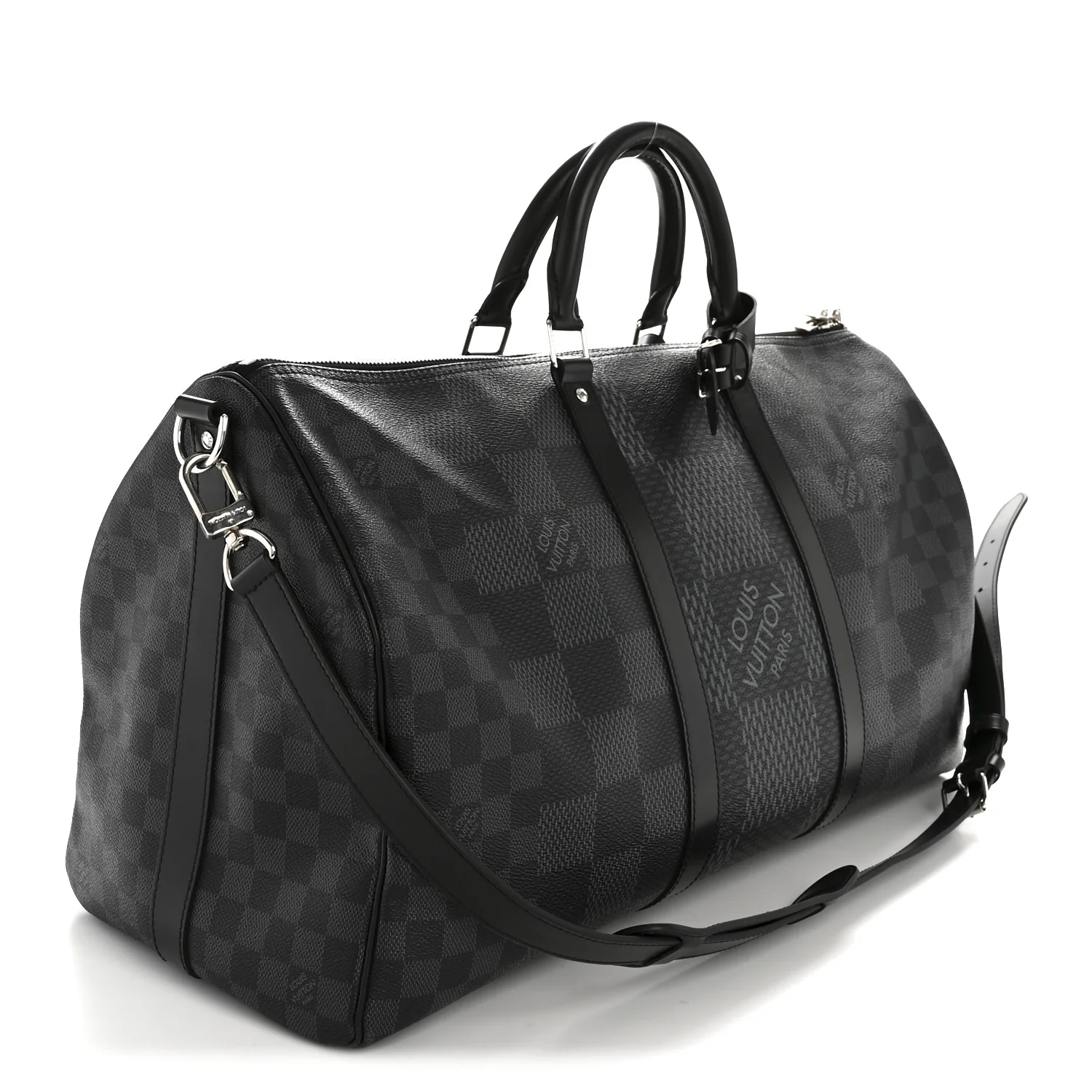 Damier Graphite 3D Keepall Bandouliere 50 - Image 2