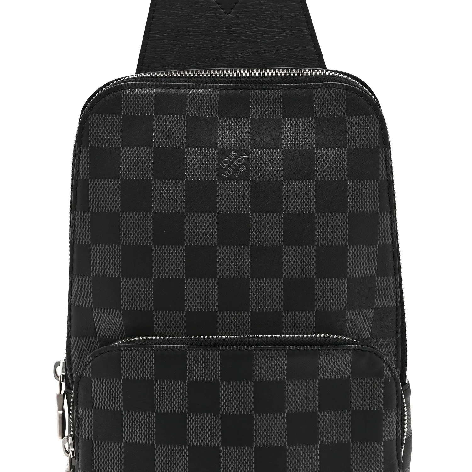 Damier Graphite Avenue Sling Bag Onyx Silver - Image 8