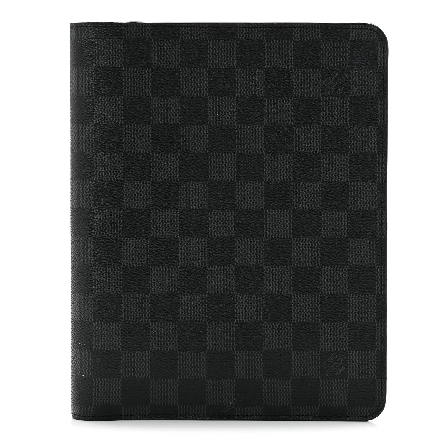 Damier Graphite Desk Agenda Cover