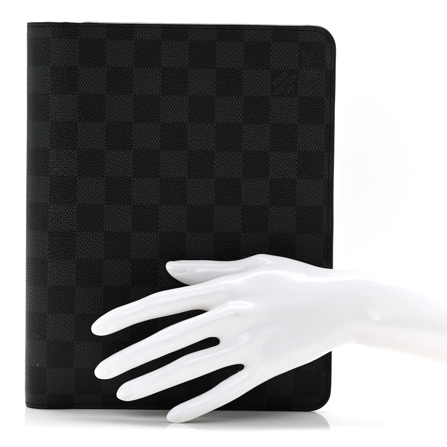 Damier Graphite Desk Agenda Cover - Image 2