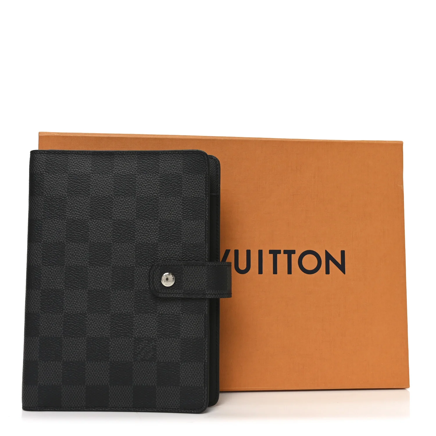 Damier Graphite Medium Ring Agenda Cover - Image 6